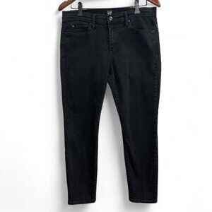 GAP Jeans Women's 30P Black True Skinny Mid Rise Stretch Casual Denim Cotton